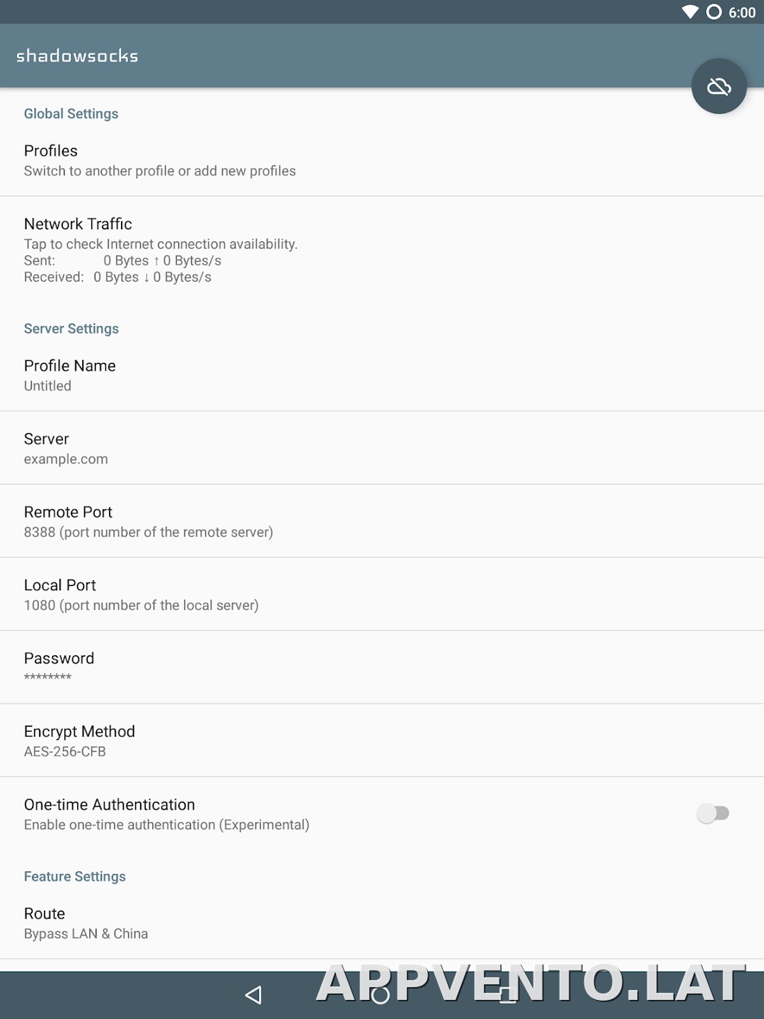 Shadowsocks скриншот 5